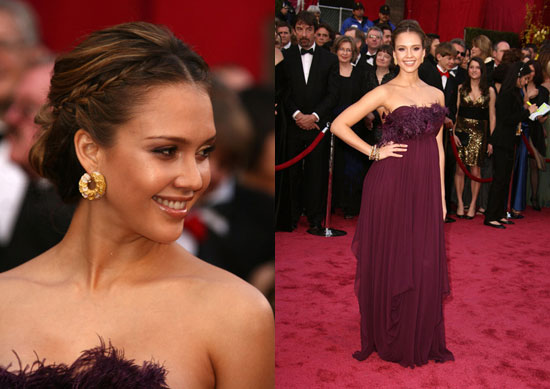 Jessica Alba Gowns. Mommy-to-be Jessica Alba,