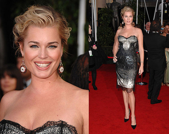 Rebecca Romijn is one of the few ladies who decided to go short tonight