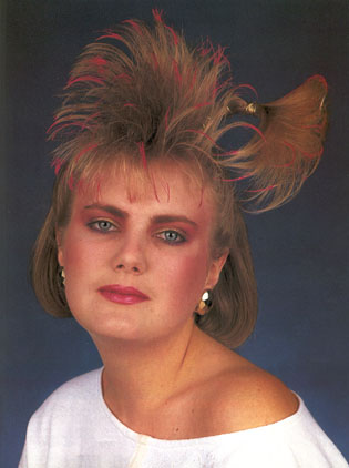 80s Hairstyles Girls. teased hairstyles