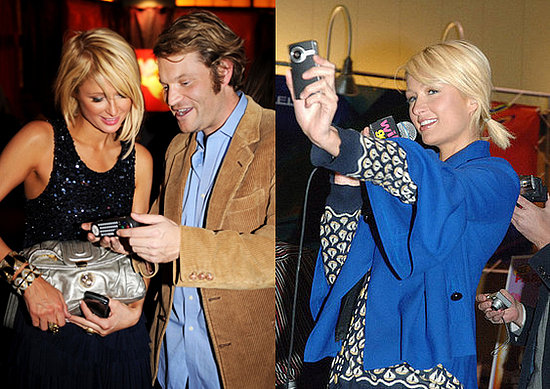 Paris Hilton Loves Cell Phones and Cameras