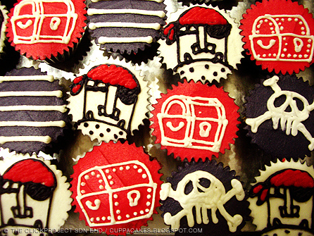 pirate cupcakes for kids. These pirate cupcakes may look