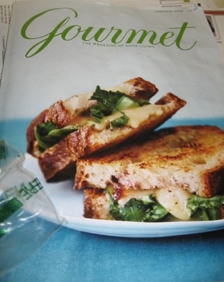 recipes in gourmet magazine