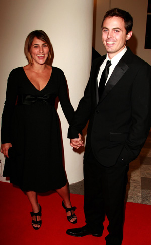 casey affleck and summer phoenix. Golden Globe nominee Casey Affleck and his wife, actress Summer Phoenix 