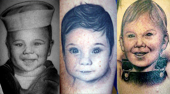 But tot tats are entirely different, since children are forever bound to 