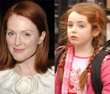 From their gorgeous red hair to the sparkling almond-shaped eyes, 