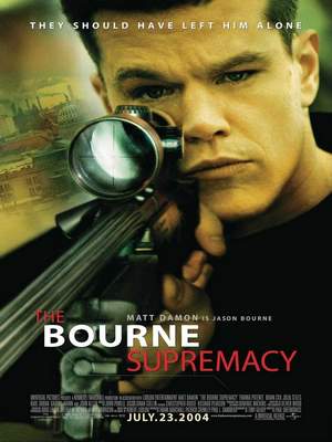 Julia Stiles Bourne Supremacy. Sofrendo de amnésia, Bourne