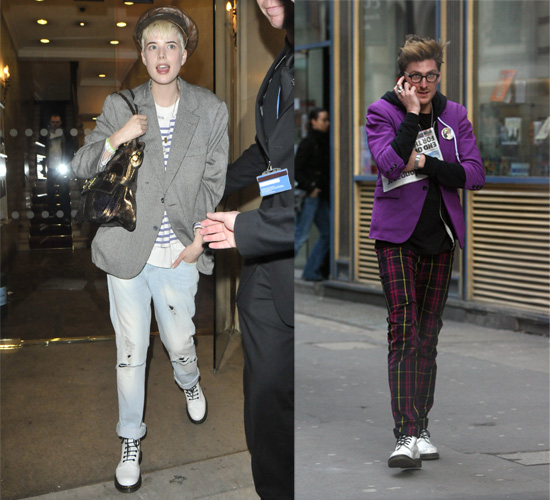 Today Henry Holland has been spotted out and about in London wearing a pair