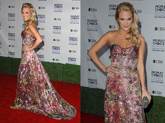 carrie underwood hairstyles half updos. Another great hairstyle worn
