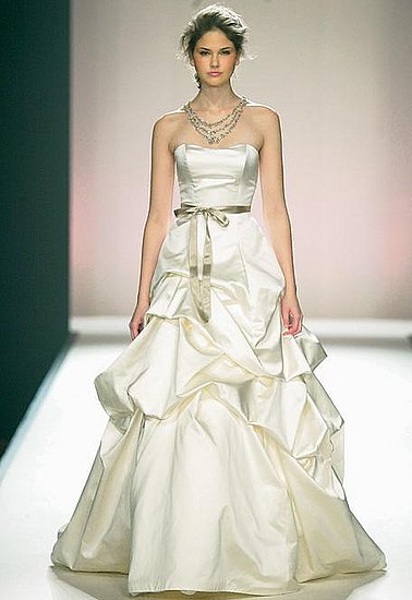 Wedding Fashion - White Wedding Gown Elegant 