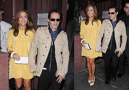 Jennifer Lopez Gold Dress