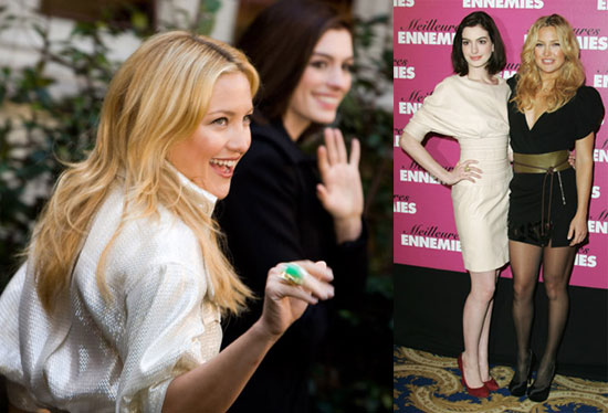 anne hathaway tan. Kate Hudson and Anne Hathaway