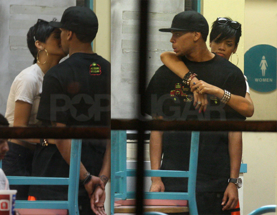 Rihanna and Chris Brown's Secret Kentucky Fried Kiss Kiss