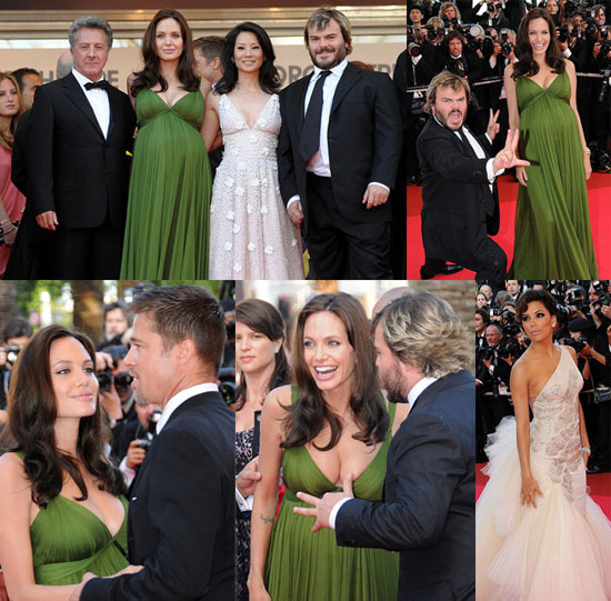 To see a lot more of the red carpet including Angelina, Brad, 