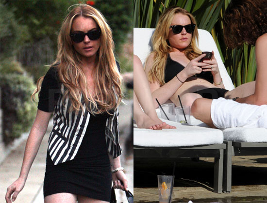 lindsay lohan bikini pick. Lindsay Lohan#39;s Bikini and
