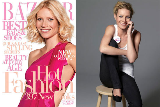Gwyneth Paltrow's Cover of Harper's Bazaar