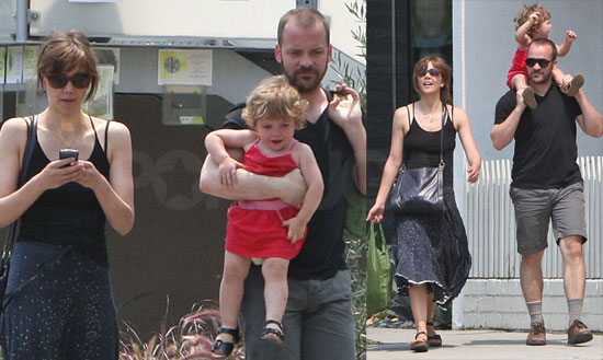 Photos of Maggie Gyllenhaal and Peter Sarsgaard with Ramona