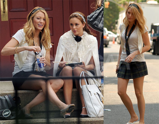 Blake Lively And Penn Badgley. Apparently Blake#39;s been acting
