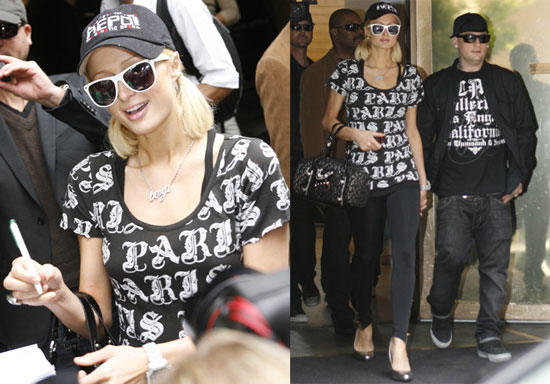 Photos of Paris Hilton and Benji Madden in Copenhagen