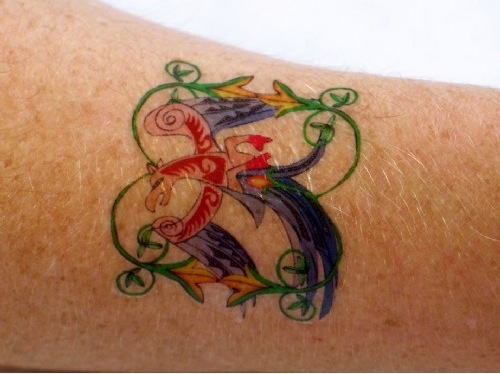 THE HISTORY OF TATTOOS « 5 unlike regular temp tats — which I'll gamely 
