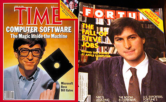steve jobs time magazine cover. So, based on these covers,