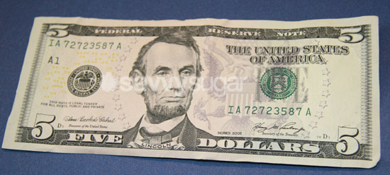 20 dollar bill back and front. 20 dollar bill back and front.