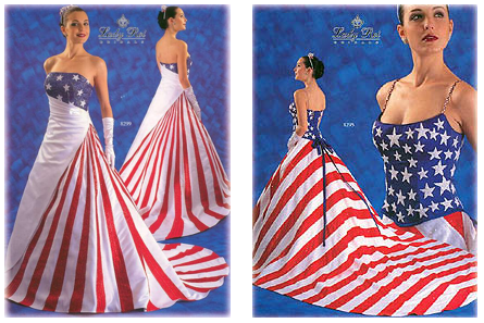 Flag Prom Dresses. 