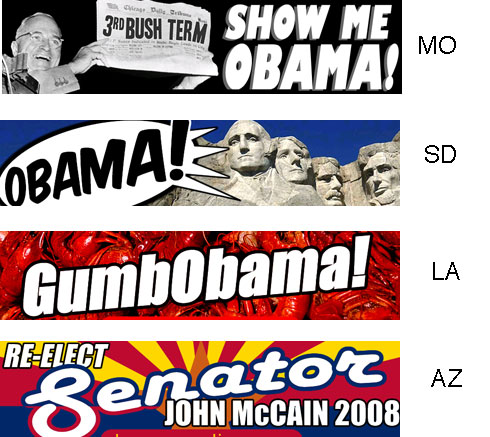 obama bumper stickers funny. Fifty Nifty Obama Bumper