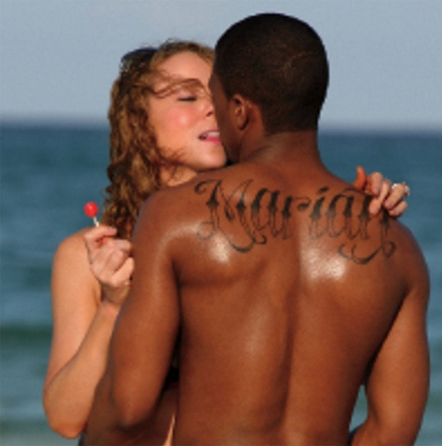 tattoo stella. Nick cannon#39;s Mariah tattoo,
