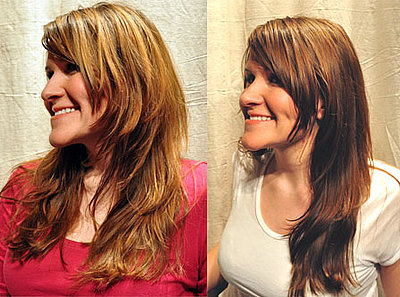 Before After then Later brown caramel blonde hair color | Hair ...