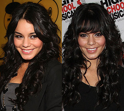 News style tip: get Vanessa Hudgens bangs without cutting your hair!