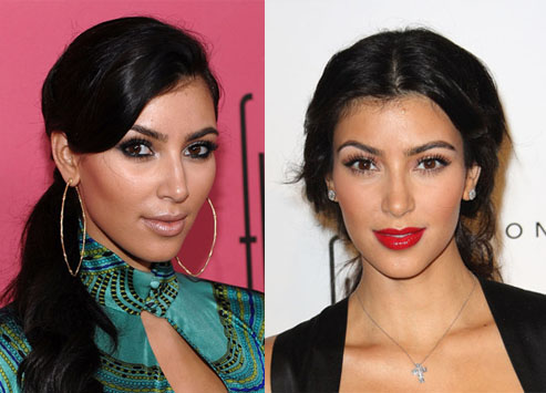 kim kardashian dark lipstick. Kim Kardashian