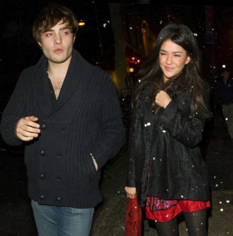 jessica szohr and ed westwick break up. A SZOHR THING: The status of