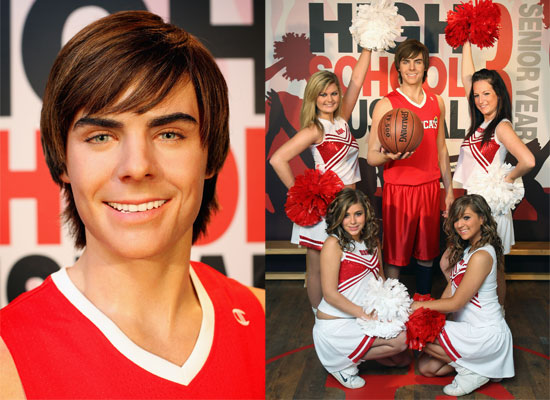 But I want to know what you think is the Madame Tussauds version of HSM's