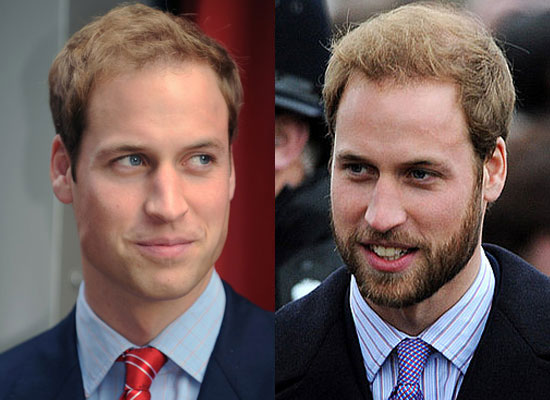 prince william beard. Prince William clean