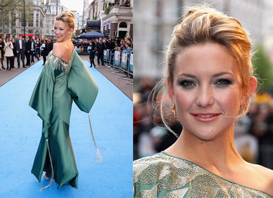 Kate Hudson attended the London premiere of Fools' Gold in Leicester Square