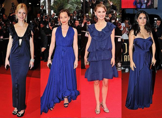 From the short layers and ruffles of Natalie Portman's dress to the long 