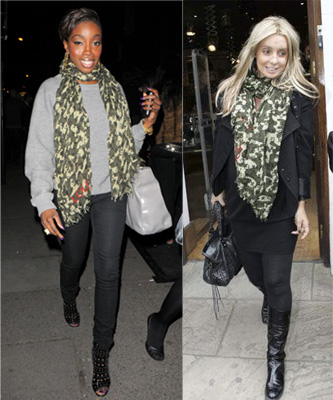 Trend Alert: Louis Vuitton Camouflage Scarf | POPSUGAR Fashion UK