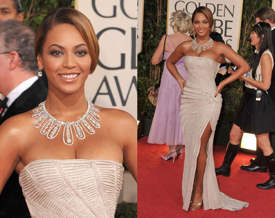  but Beyonce went all out on the embellishment for her red carpet outing