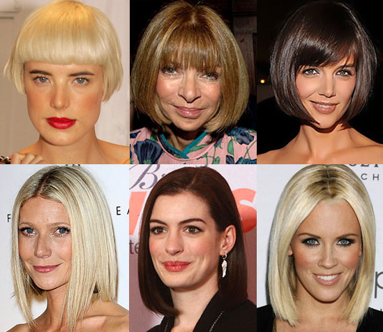 The bob hairstyle has been around for ages but variations have emerged over