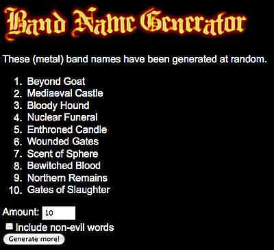Random Cool Group Name Generator