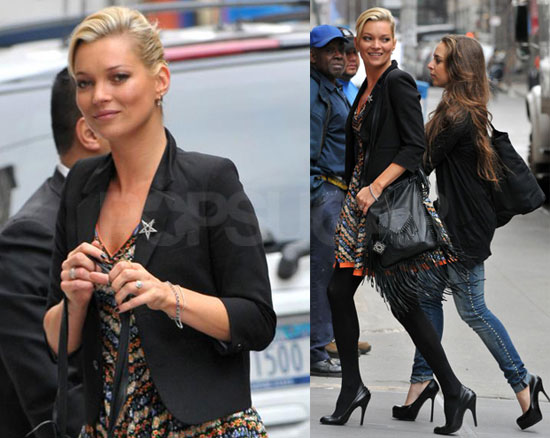Kate Moss Daughter. Photos of Kate Moss in NYC