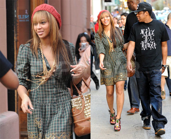 beyonce knowles and jay z. Photos of Beyonce Knowles and Jay-Z in NYC