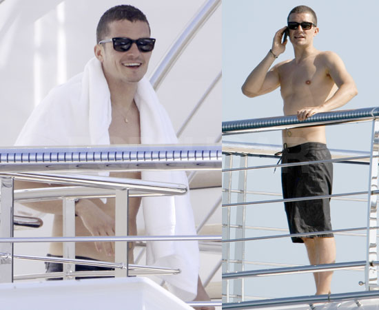 Shirtless Photos of Orlando Bloom at the 2009 Cannes Film Festival