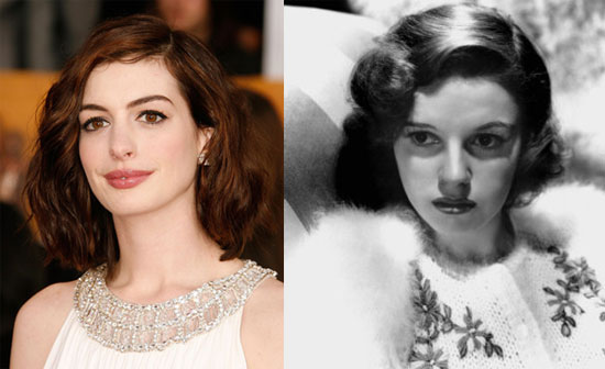 Anne Hathaway will soon be doing double duty as Judy Garland: She's been 