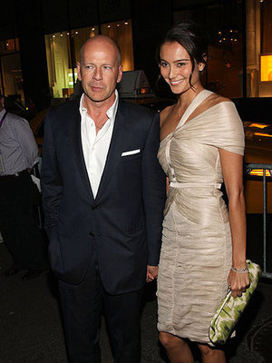 Bruce Willis And Demi Moore. Bruce Willis married model