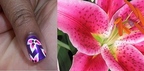 valentine nail designs. valentine nail designs. flower