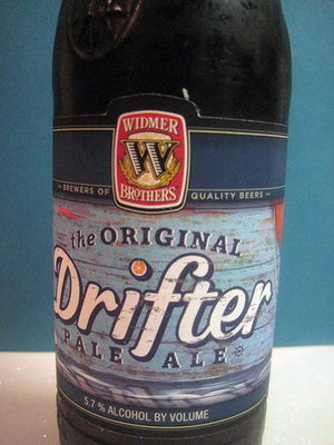 I got my hands on a six pack of Widmer's latest creation, Drifter Pale Ale 