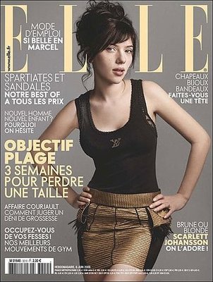 The latest edition of ELLE France features Scarlett Johansson with a 