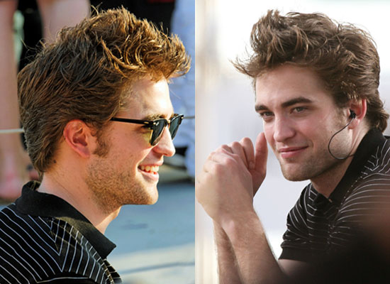 robert pattinson new moon kiss. all excited for New Moon.