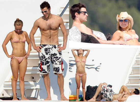 To see more photos of Steve Jones and Hayden Panettiere flirting on the